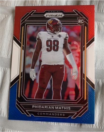 2022 Panini Prizm #390 Phidarian Mathis — front