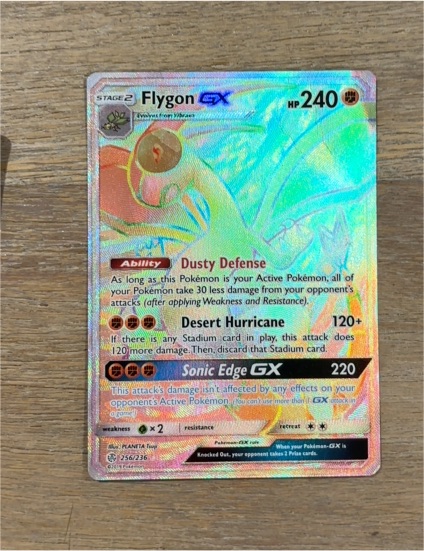 Flygon GX 256/236 Cosmic Eclipse — front