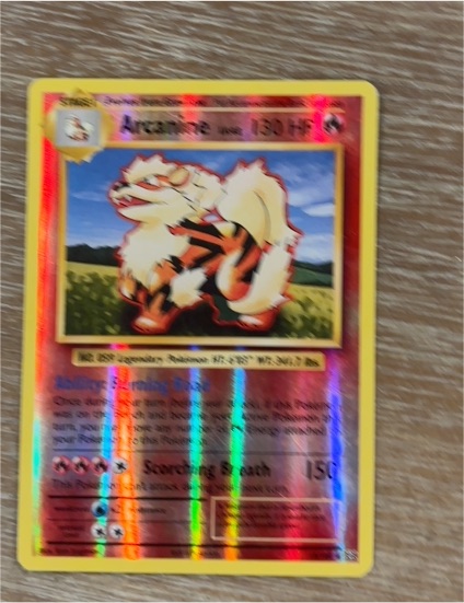 2016 Pokémon XY Evolutions #18 Arcanine — front