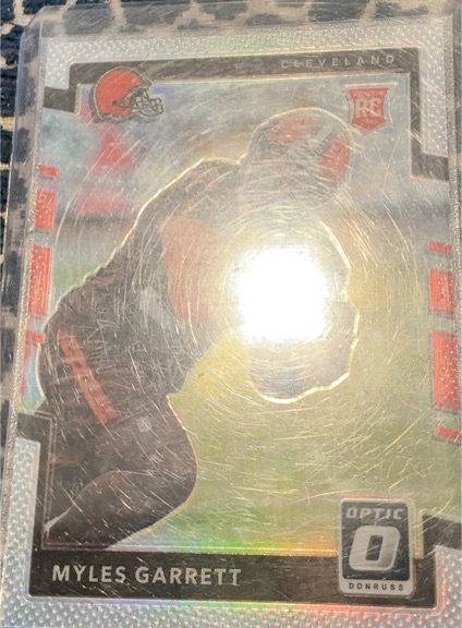 2017 Panini Donruss Optic #106 Myles Garrett — front
