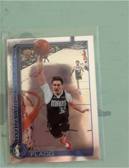 2025-26 Topps Chrome #251 Cooper Flagg — front