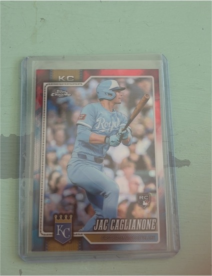 2026 Topps Chrome #131 Jac Caglianone — front