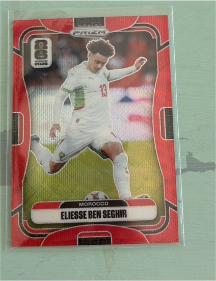 2026 Panini Prizm FIFA World Cup #303 Eliesse Ben Seghir — front