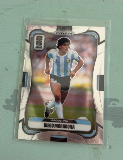 2026 Panini Prizm FIFA World Cup #21 Diego Maradona — front