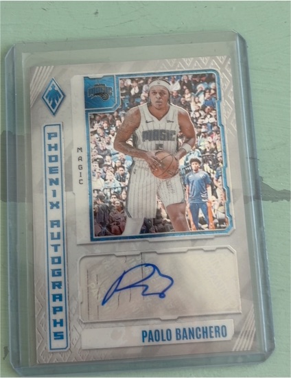 2023-24 Panini Phoenix White Ice Lazer #13 Paolo Banchero — front