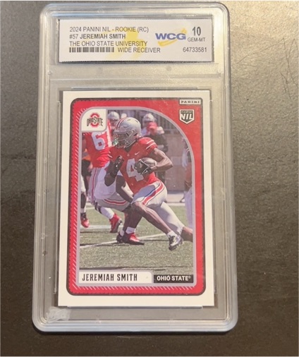 2024 Panini NIL #57 Jeremiah Smith — front