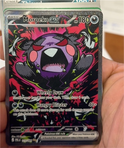 2022 Pokémon Scarlet & Violet #117 Morpeko ex — front