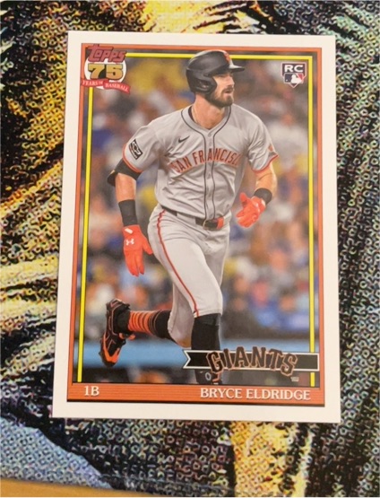2026 Topps Series 2 #91B2-21 Bryce Eldridge — front