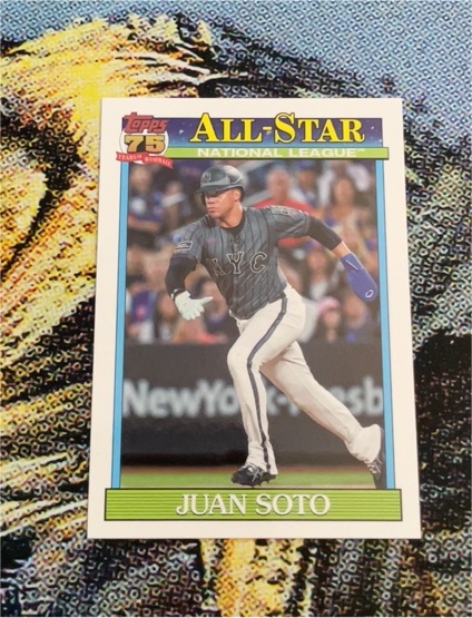 1991 Topps All-Star #91AS-34 Juan Soto — front