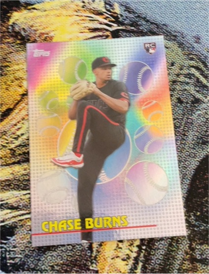 2026 Topps Series 2 #TOG-25 Chase Burns Titans of the Game — front