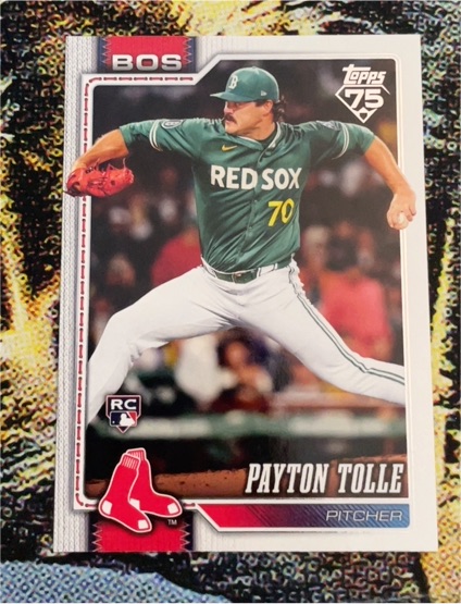 2026 Topps Series 1 #15 Payton Tolle — front