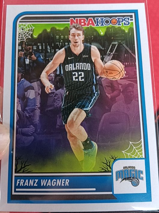 2023-24 Panini NBA Hoops Haunted Hoops #85 Franz Wagner — front