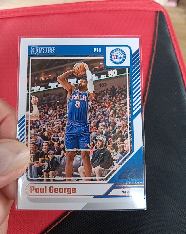 2024-25 Donruss #117 Paul George Philadelphia 76ers — front