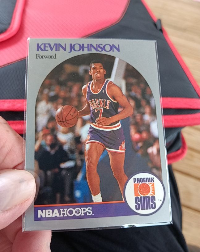 1990 NBA Hoops #238 Kevin Johnson — front