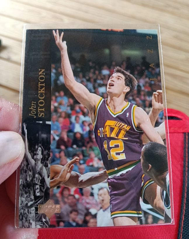 1993-94 Upper Deck Special Edition #90 John Stockton Utah Jazz — front