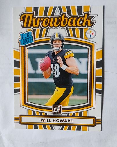 2025 Panini Donruss #30 Will Howard — front