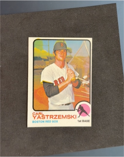 1973 Topps #245 Carl Yastrzemski — front