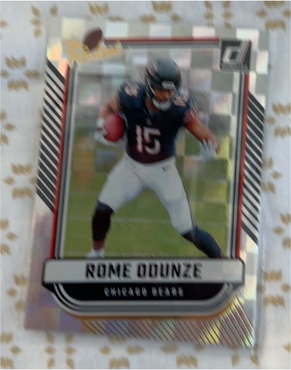 2024 Panini Donruss The Rookies #TR-3 Rome Odunze — front