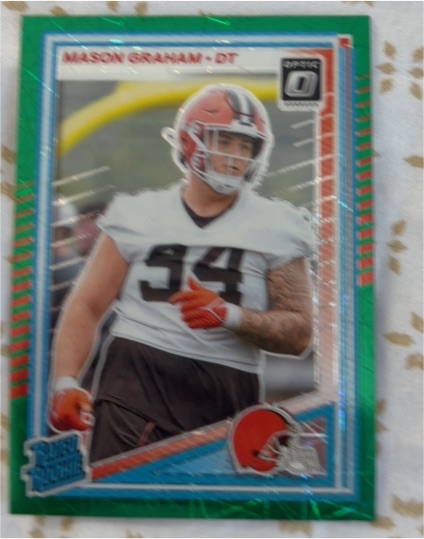 2025 Panini Donruss Optic #206 Mason Graham — front