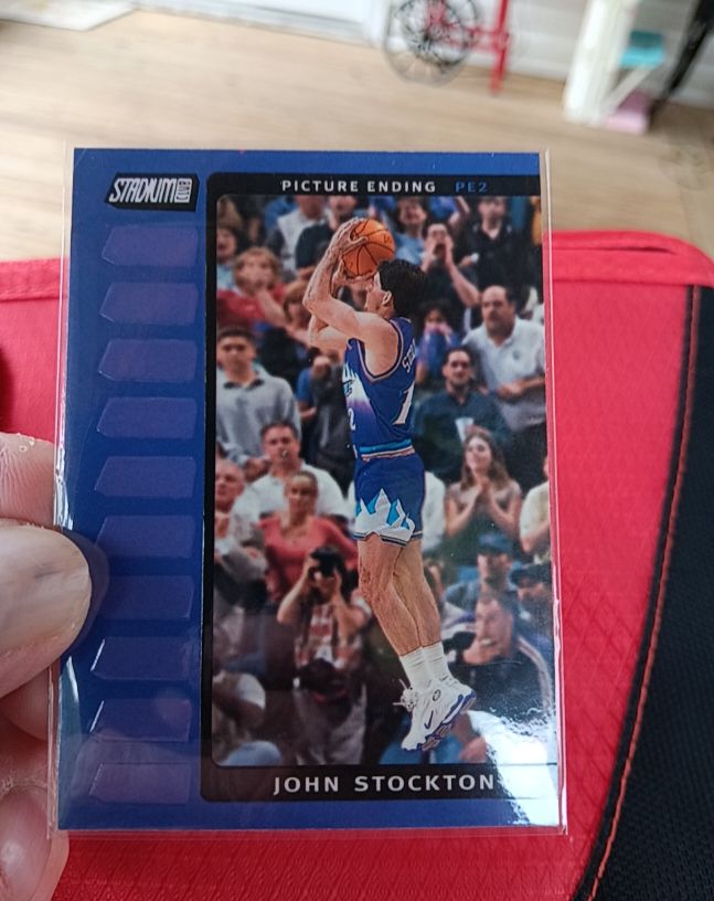 1999-00 Topps Stadium Club Picture Ending #PE2 John Stockton — front