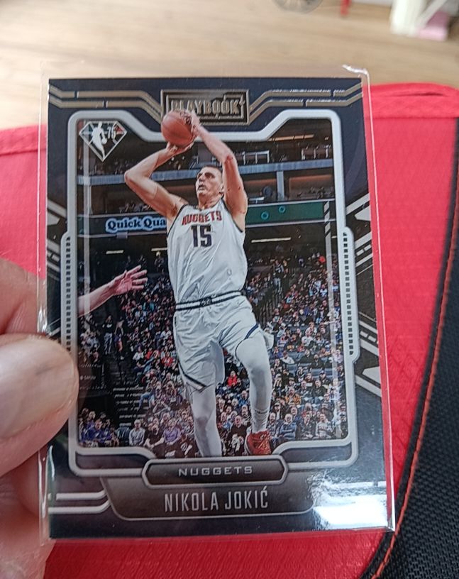 2021-22 Panini Chronicles Playbook #286 Nikola Jokic — front