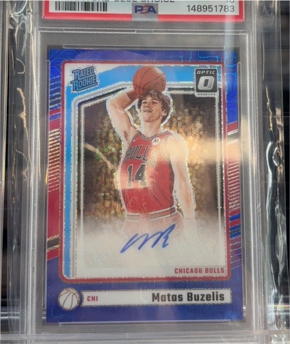 2024 Donruss Optic #306 Matas Buzelis — front