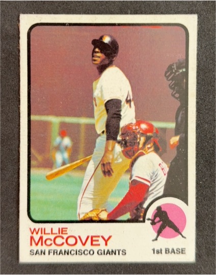 1973 Topps #410 Willie McCovey — front