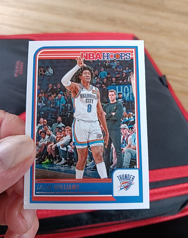 2023-24 Panini NBA Hoops #39 Jalen Williams — front