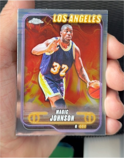2024-25 Topps Chrome #59 Magic Johnson — front