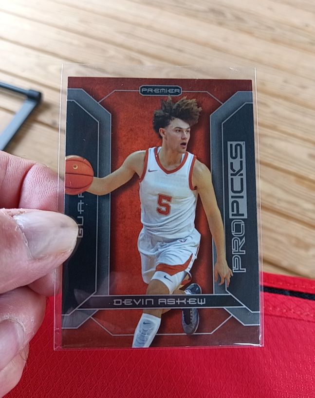 2021-22 Premier Pro Picks #PP-16 Devin Askew — front