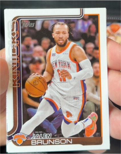 2025-26 Topps NBA Flagship #14 Jalen Brunson — front