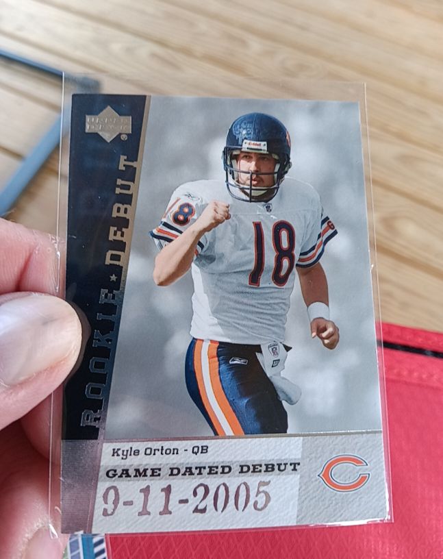 2006 Upper Deck Rookie Debut Game Dated #GDD-KO Kyle Orton — front