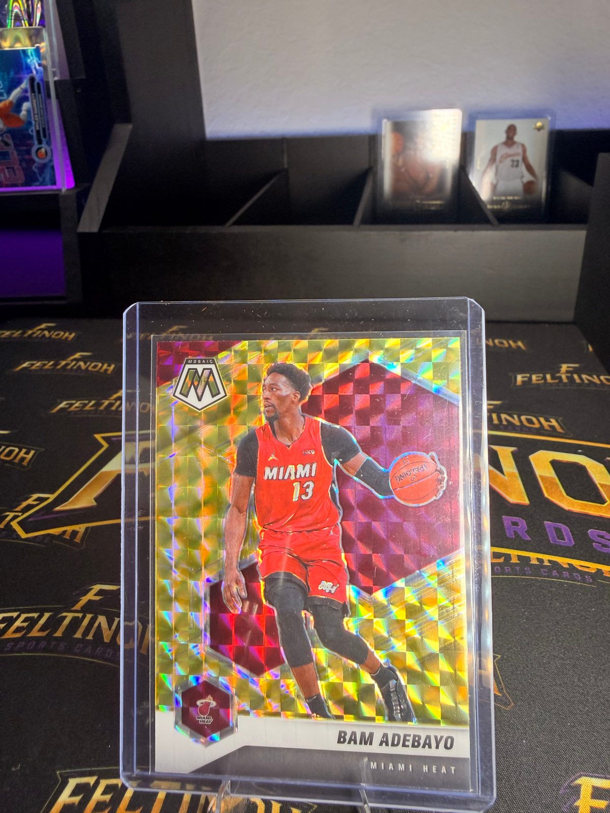 2020-21 Panini Mosaic #171 Bam Adebayo — front