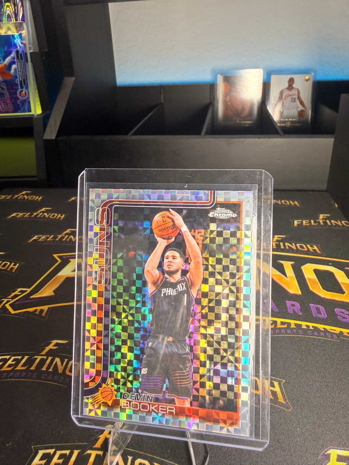 2025-26 Topps Chrome Update #26 Devin Booker — front