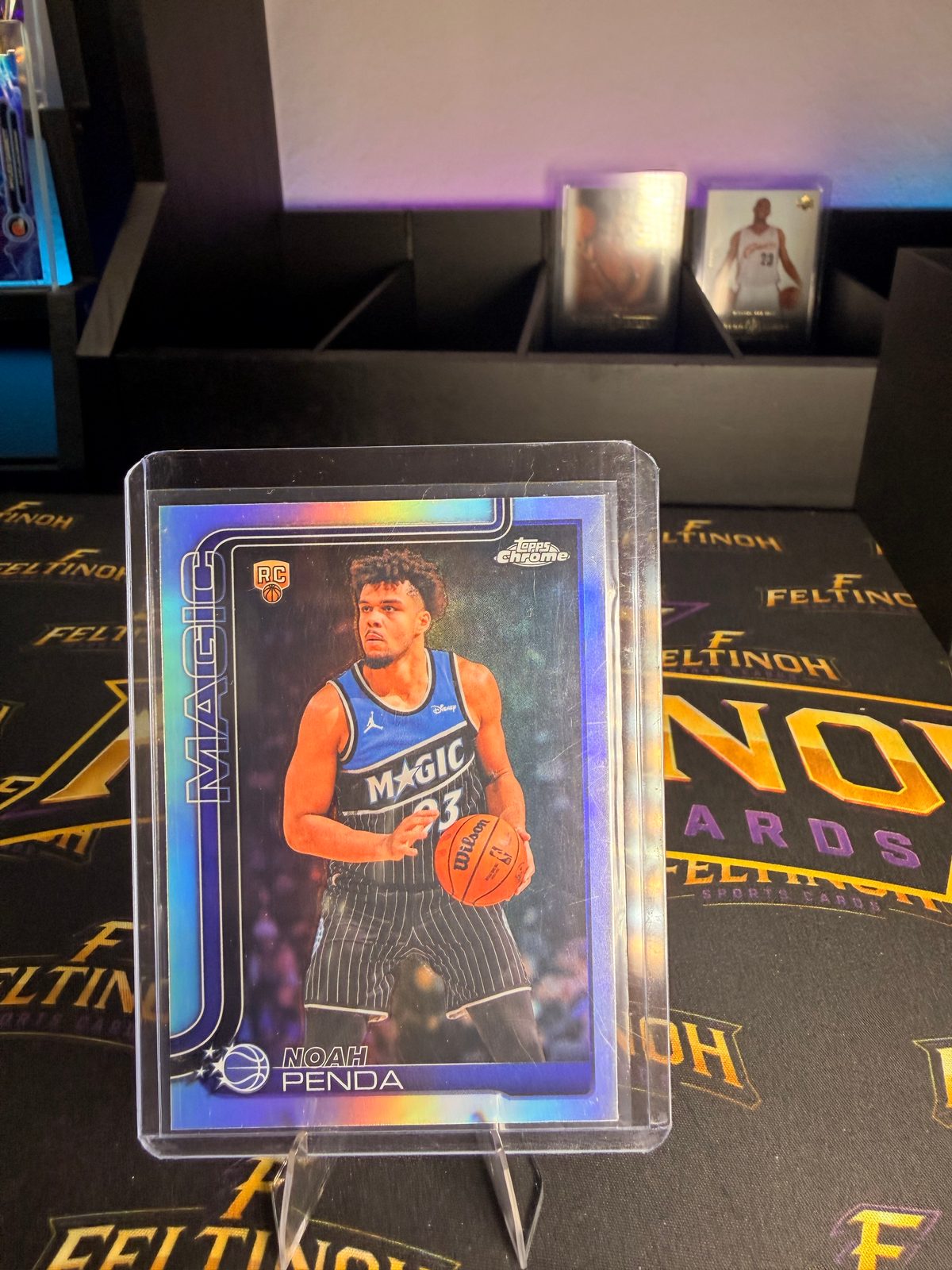 2026 Topps Chrome Update #182 Noah Penda — front