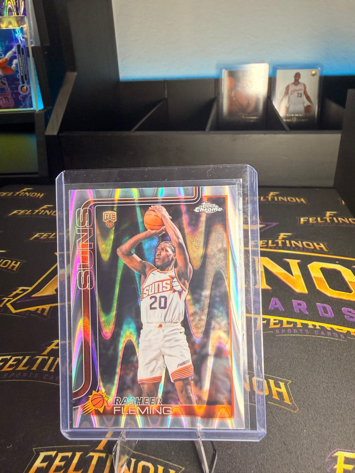 2026 Topps Chrome Update #181 Rasheer Fleming — front