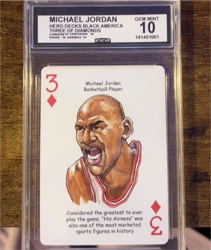 2025 Hero Decks Black America #3 Michael Jordan — front