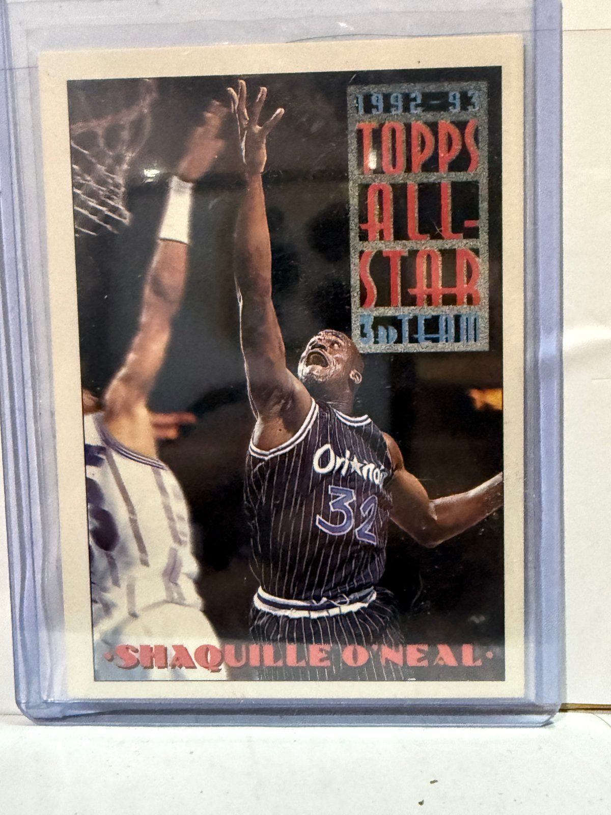 1992-93 Topps All-Star #134 Shaquille O'Neal — front