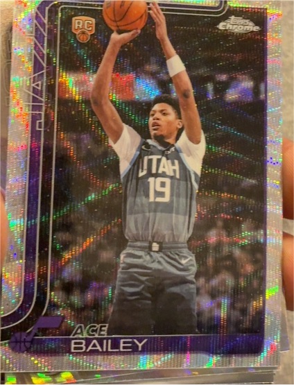 2025-26 Topps Chrome Update #155 Ace Bailey — front