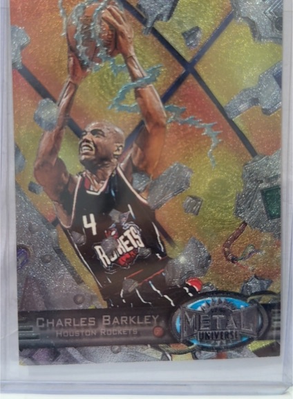1997-98 SkyBox Metal Universe #1 Charles Barkley — front