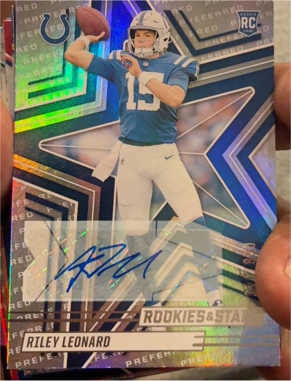 2025 Panini Rookies & Stars #172 Riley Leonard — front