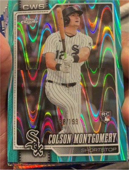2026 Topps Chrome #259 Colson Montgomery — front