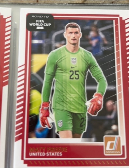 2025-26 Donruss Road to FIFA World Cup #28 Matt Freese — front