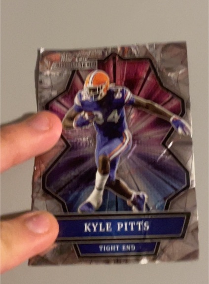 2021 Wild Card Alumination #ABC-11 Kyle Pitts — front