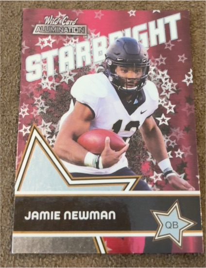 2021 Wild Card Alumination #SB-48 Jamie Newman Starbright — front