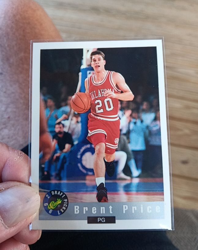 1992 Classic Draft Picks #75 Brent Price — front