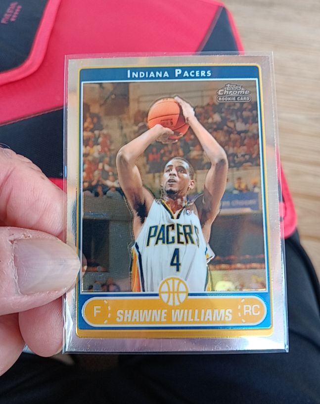 2006-07 Topps Chrome #204 Shawne Williams — front