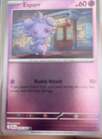 2014 Pokémon TCG #036 Espurr — front