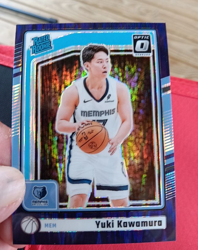 2024-25 Panini Donruss Optic #287 Yuki Kawamura — front