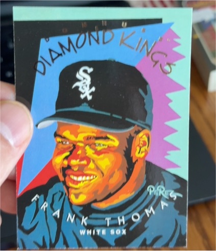 1994 Donruss Diamond Kings #DK-1 Frank Thomas — front
